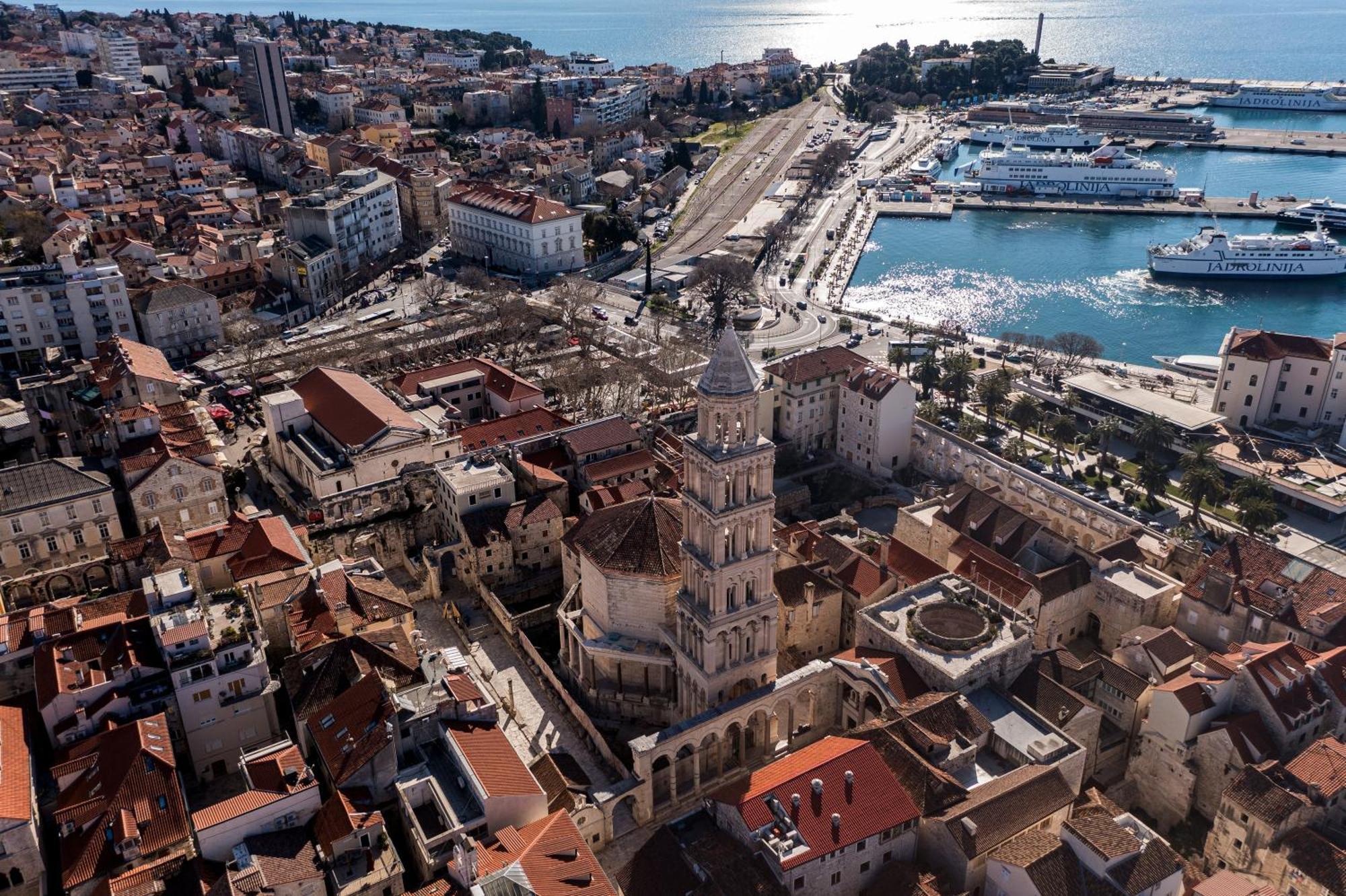 Diocletians Heart Apartment สปลิท ภายนอก รูปภาพ
